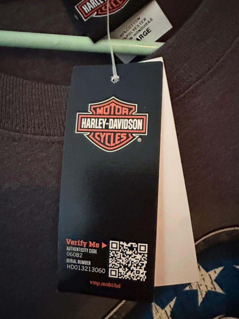 Harley-Davidson Military Veterans Overseas Tour XL NWT - Picture 6 of 6